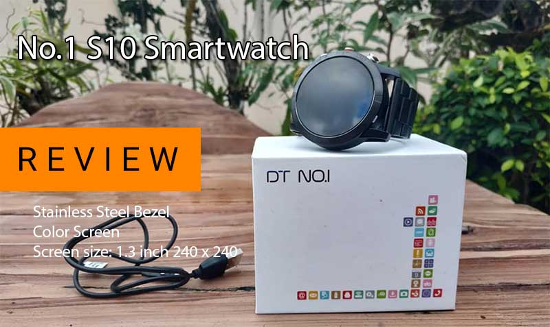 नंबर 1 S10 स्मार्टवॉच की गहन समीक्षा