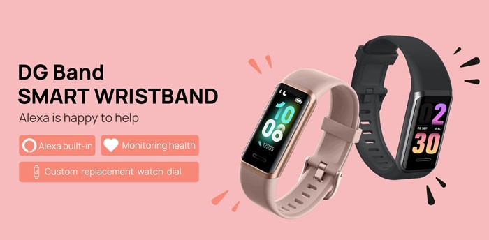 Doogee DG Band - बिल्ट-इन एलेक्सा के साथ एक फिटनेस ट्रैकर