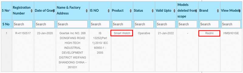 Redmi स्मार्टवॉच या स्मार्टबैंड जल्द हो सकता है आउट