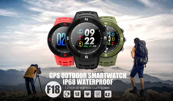 नंबर 1 F18 स्मार्टवॉच - सभी मजबूत स्मार्टवॉच + GPS